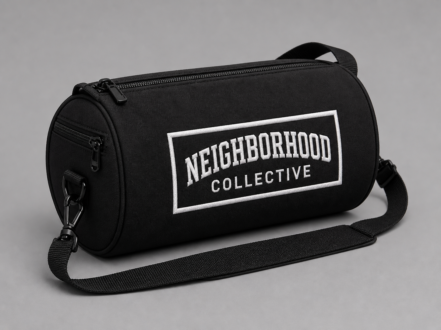 Neighborhood Collective Barrel Duffel Bag