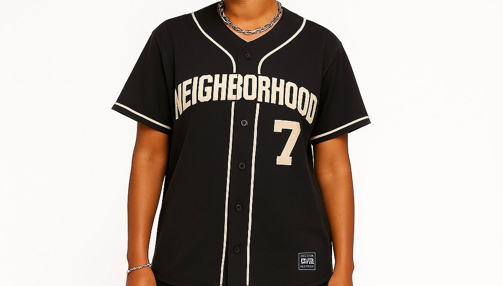 The Neighborhood 7’s baseball jersey