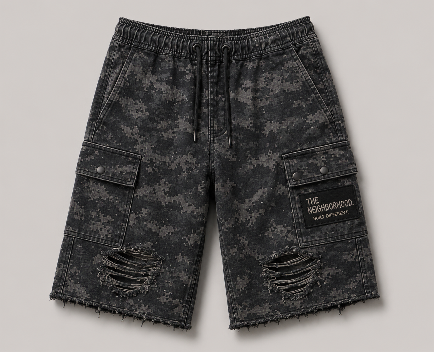 Rugged Military Shorts
