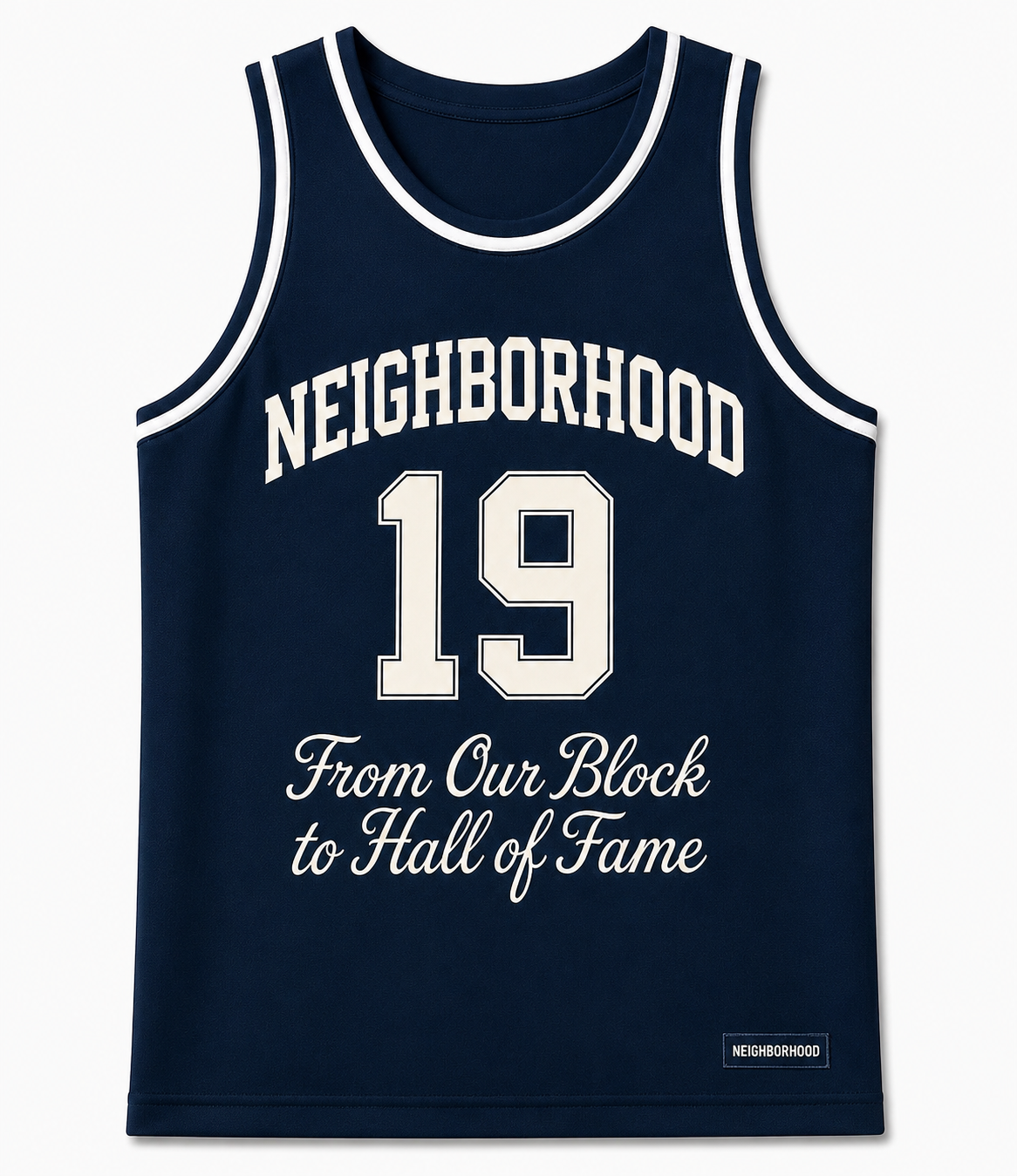 The Neighborhood basketball jersey