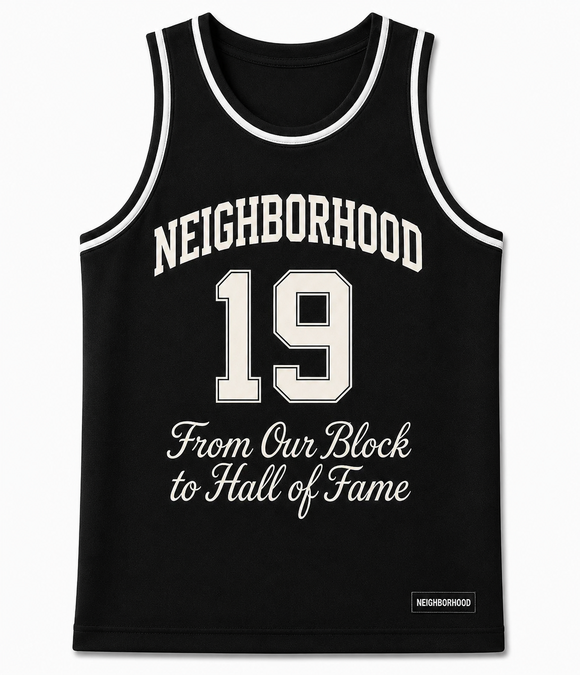 The Neighborhood basketball jersey