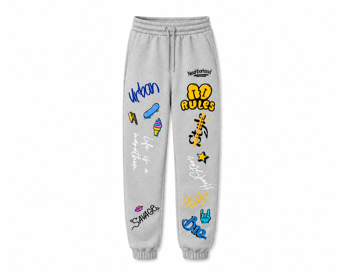 Graffiti Graphic Streetwear Joggers